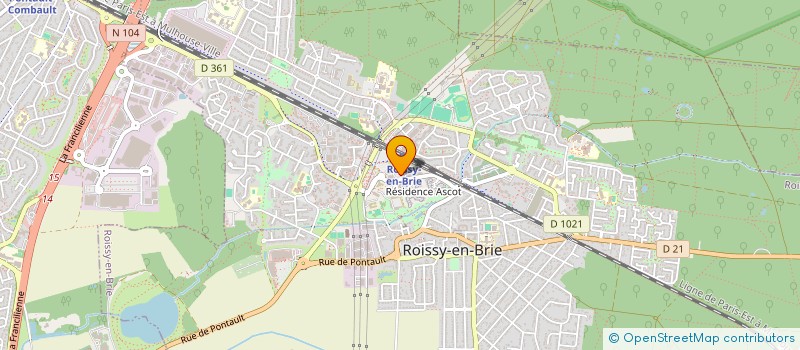 localisation de l'entreprise MONSIEUR SAM DOS SANTOS  ROISSY-EN-BRIE