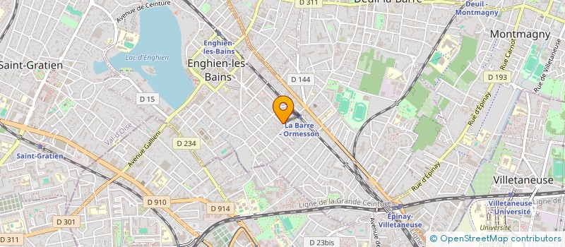 localisation de l'entreprise MONSIEUR SAM DRAY  ENGHIEN-LES-BAINS