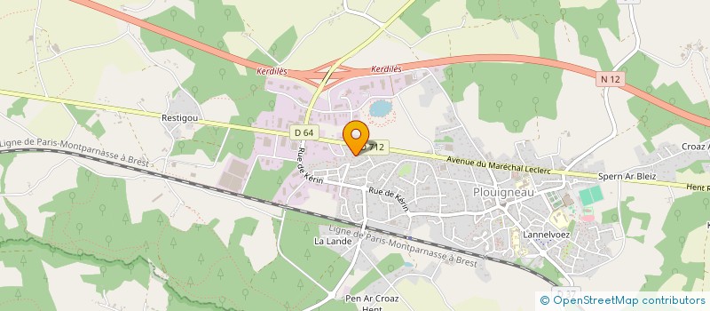 localisation de l'entreprise MONSIEUR SAM-ELAN NICOL à PLOUIGNEAU