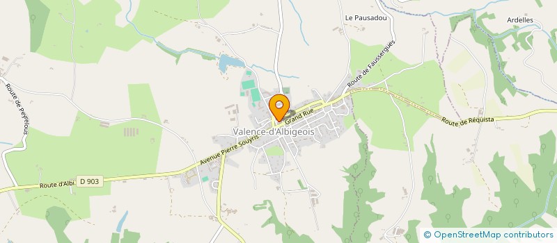 localisation de l'entreprise MONSIEUR SAM GERVAIS  SAINT-MICHEL-LABADIE