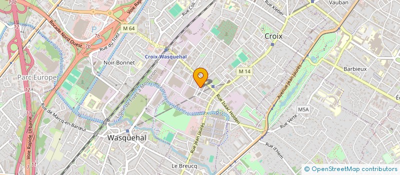 localisation de l'entreprise MONSIEUR SAM GHAMLOUSH  CROIX