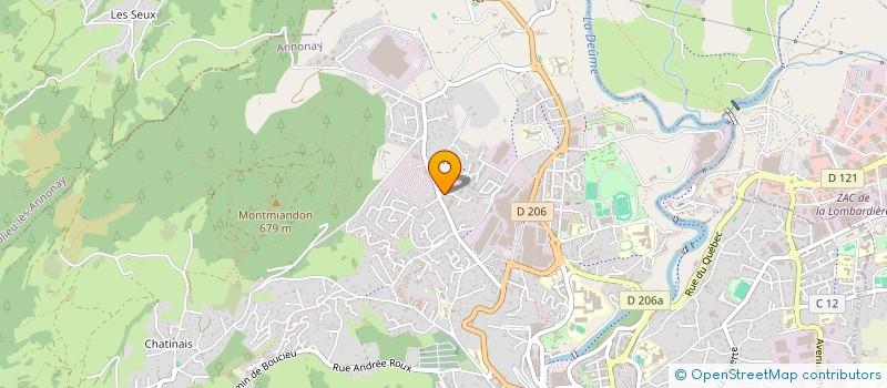 localisation de l'entreprise MONSIEUR SAM GIRAULT à SAINT-MARCEL-LES-ANNONAY