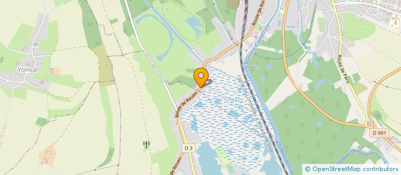 localisation de l'entreprise MONSIEUR SAM GOUJON  ABBEVILLE