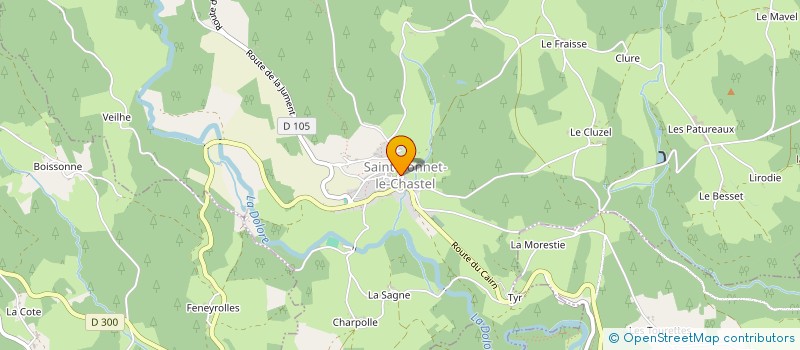 localisation de l'entreprise MONSIEUR SAM GRIMAUX  SAINT-BONNET-LE-CHASTEL