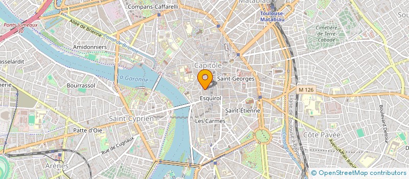 localisation de l'entreprise MONSIEUR SAM JEBODH  TOULOUSE