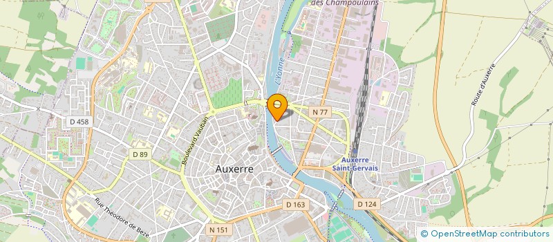 localisation de l'entreprise MONSIEUR SAM LOWYCK à AUXERRE