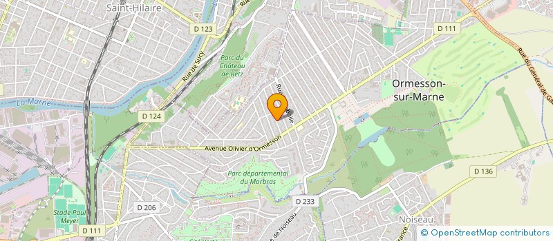 localisation de l'entreprise MONSIEUR SAM MORGAND  ORMESSON-SUR-MARNE