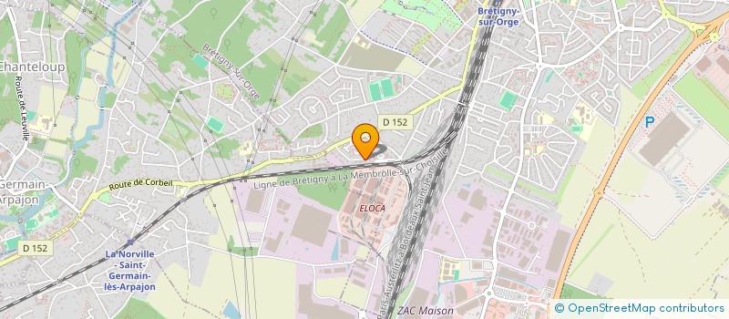 localisation de l'entreprise MONSIEUR SAM MOUELLE MBOME à BRETIGNY-SUR-ORGE