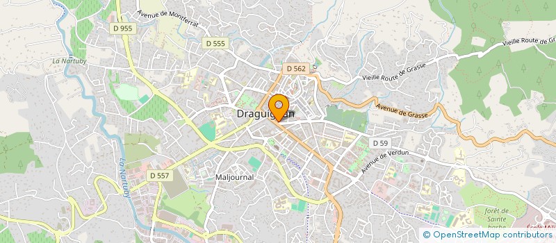 localisation de l'entreprise MONSIEUR SAM ORIEUX  DRAGUIGNAN