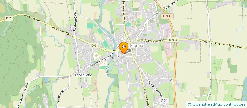 localisation de l'entreprise MONSIEUR SAM REINHARD  VIC-EN-BIGORRE