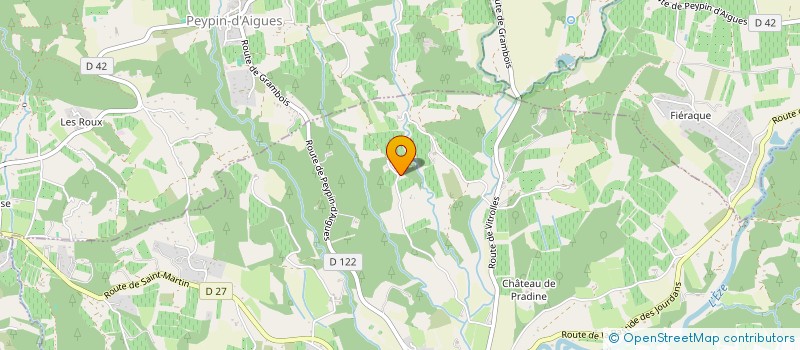 localisation de l'entreprise MONSIEUR SAM ROUX  GRAMBOIS