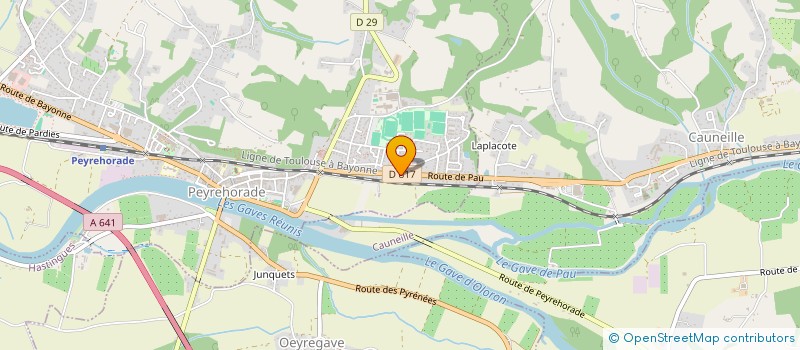 localisation de l'entreprise MONSIEUR SAM TRANCHANT  PEYREHORADE