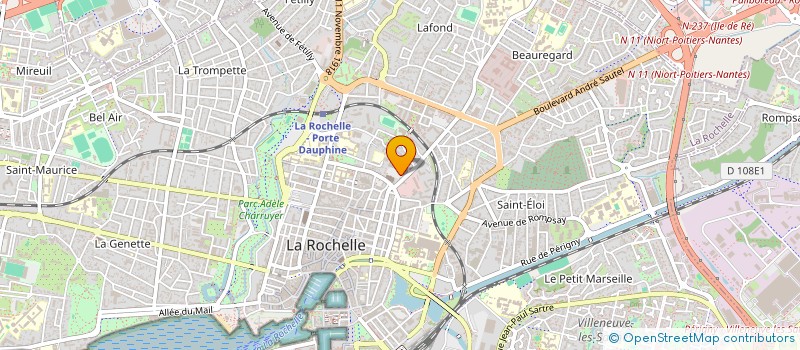 localisation de l'entreprise MONSIEUR SAMAD ABDUS  LA ROCHELLE