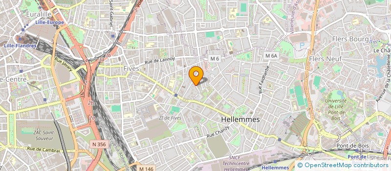 localisation de l'entreprise MONSIEUR SAMAD KESSACI à LILLE