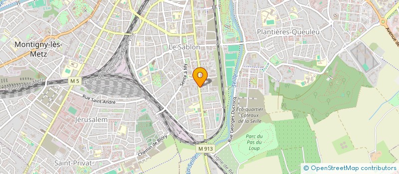 localisation de l'entreprise MONSIEUR SAMADKHAN TARAKI  METZ