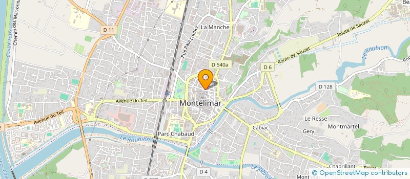 localisation de l'entreprise MONSIEUR SAMAKE MAHAMADOU  MONTELIMAR