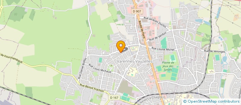 localisation de l'entreprise MONSIEUR SAMANDAR MOHAMMADI à NEVERS