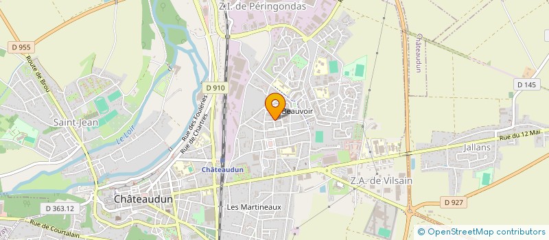localisation de l'entreprise MONSIEUR SAMANDAR SAHEBZADA à CHATEAUDUN