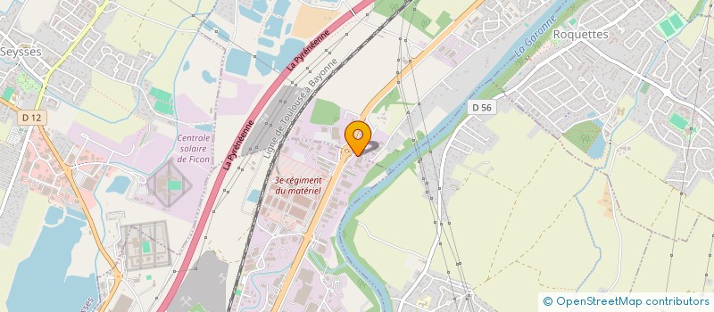 localisation de l'entreprise MONSIEUR SAMANDAR SAHIL  ROQUES