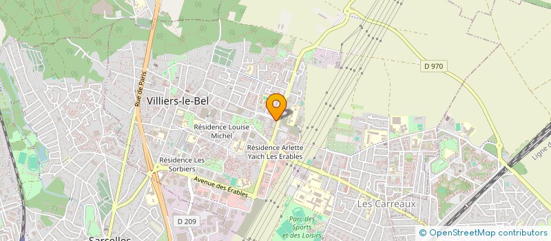 localisation de l'entreprise MONSIEUR SAMAR EL FAROOQ  VILLIERS-LE-BEL