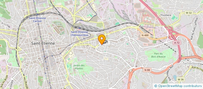 localisation de l'entreprise MONSIEUR SAMATER ABDIWAHAB MOHAMED  SAINT-ETIENNE