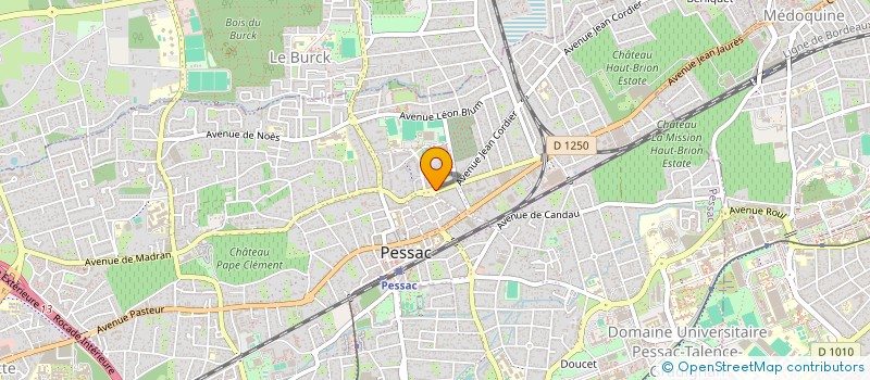 localisation de l'entreprise MONSIEUR SAMBA BADIANE  PESSAC