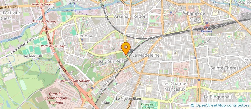 localisation de l'entreprise MONSIEUR SAMBA BAH  RENNES