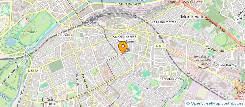 localisation de l'entreprise MONSIEUR SAMBA CAMARA  CAEN