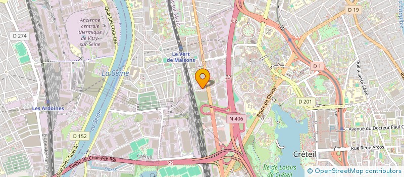 localisation de l'entreprise MONSIEUR SAMBA CISSE MAGASSA  CRETEIL