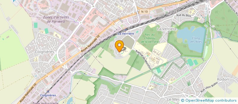 localisation de l'entreprise MONSIEUR SAMBA DABO  LA VERRIERE