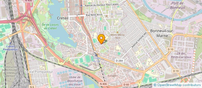 localisation de l'entreprise MONSIEUR SAMBA DABO  CRETEIL