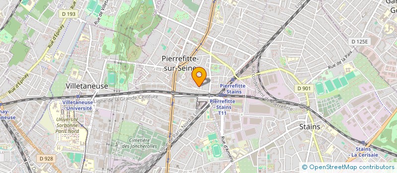 localisation de l'entreprise MONSIEUR SAMBA DABO à PIERREFITTE-SUR-SEINE
