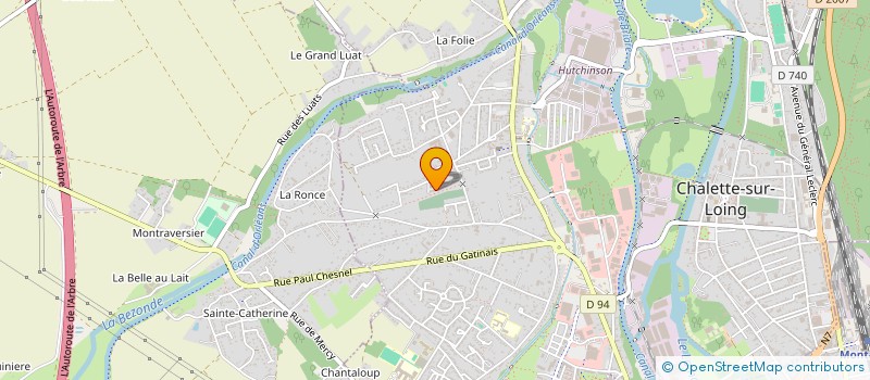localisation de l'entreprise MONSIEUR SAMBA DIANKA à CHALETTE-SUR-LOING