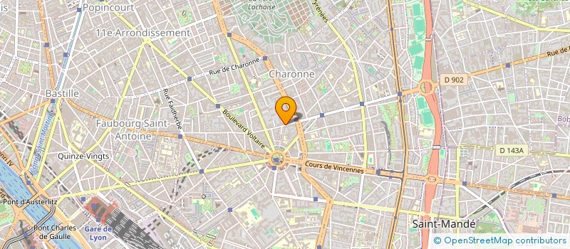 localisation de l'entreprise MONSIEUR SAMBA DRAME  PARIS