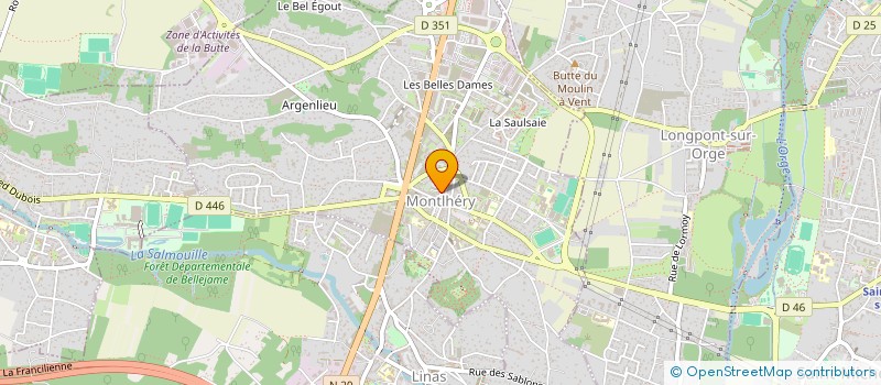 localisation de l'entreprise MONSIEUR SAMBA GANDEGA  MONTLHERY