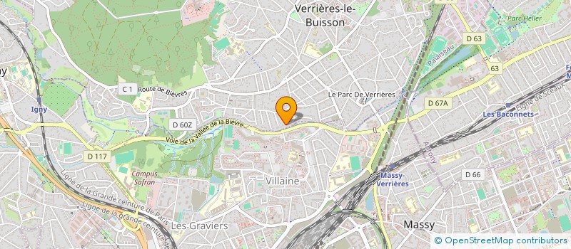 localisation de l'entreprise MONSIEUR SAMBA MAREGA à VERRIERES-LE-BUISSON