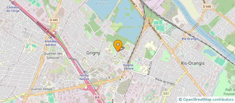 localisation de l'entreprise MONSIEUR SAMBA N'DIAGNE GUEYE à GRIGNY