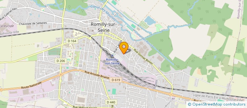 localisation de l'entreprise MONSIEUR SAMBA N DIAYE à ROMILLY-SUR-SEINE