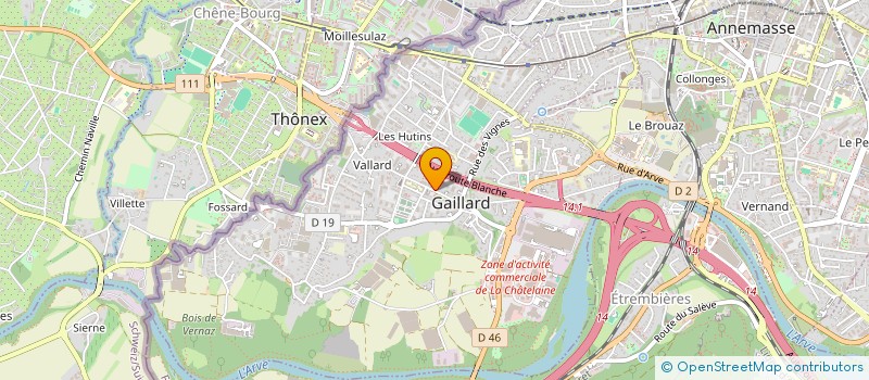 localisation de l'entreprise MONSIEUR SAMBA NGALANE MBENGUE  GAILLARD