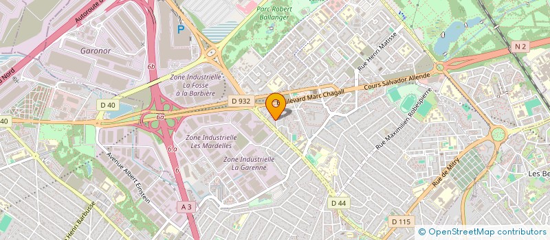 localisation de l'entreprise MONSIEUR SAMBA NGUETTE à AULNAY-SOUS-BOIS