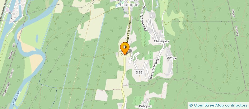 localisation de l'entreprise MONSIEUR SAMBA NGWANA  SERRIERES-EN-CHAUTAGNE