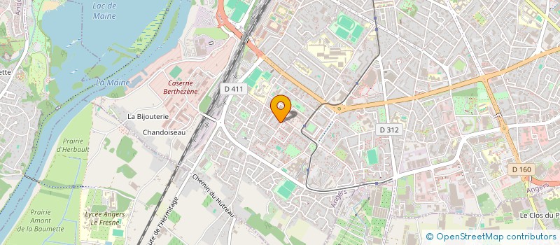 localisation de l'entreprise MONSIEUR SAMBA SY  ANGERS