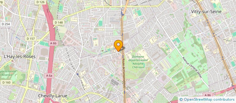 localisation de l'entreprise MONSIEUR SAMBA SYLLA  VITRY-SUR-SEINE