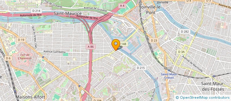 localisation de l'entreprise MONSIEUR SAMBAKE BAKARY à MAISONS-ALFORT