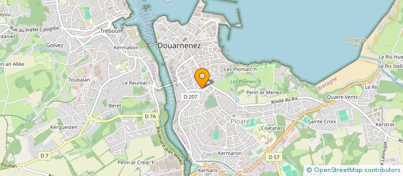 localisation de l'entreprise MONSIEUR SAMBATH VONG à DOUARNENEZ