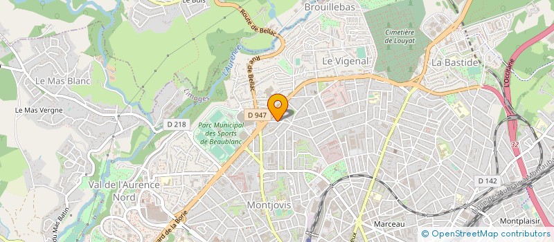 localisation de l'entreprise MONSIEUR SAMBATRA RAKOTONIAINA à LIMOGES