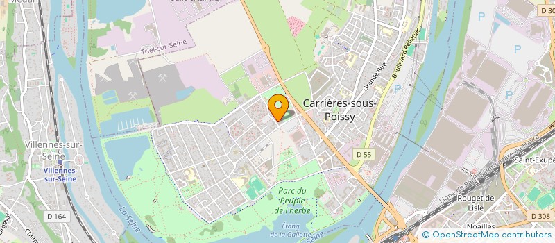 localisation de l'entreprise MONSIEUR SAMBE YOUSSOUF TOUNKARA  CARRIERES-SOUS-POISSY