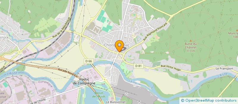 localisation de l'entreprise MONSIEUR SAMBO DANH SANG à CHOISY-AU-BAC