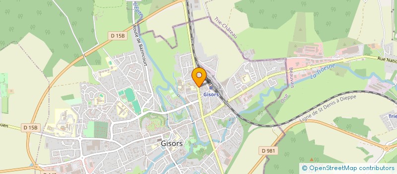 localisation de l'entreprise MONSIEUR SAMBOU ABLAYE  GISORS