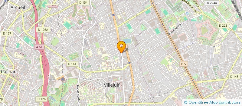 localisation de l'entreprise MONSIEUR SAMBOU MACALOU  VILLEJUIF